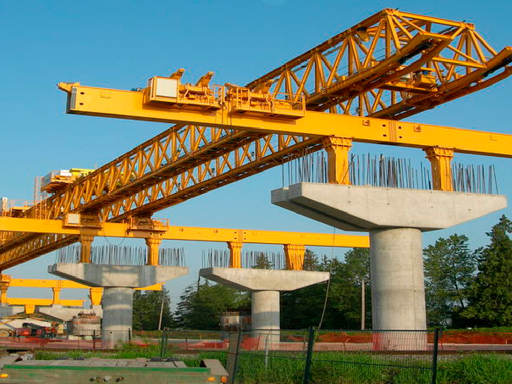 کاربرد تیرآهن در ساخت پل