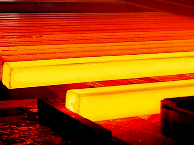 شمش فولادی مواد اولید تولید تیرآهن فولادی است